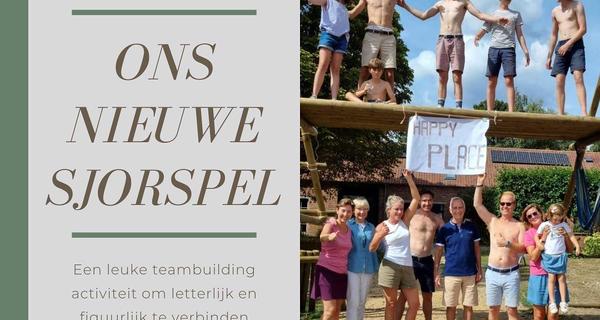 Eigen teambuildingsspel